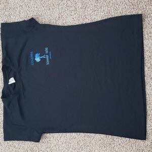 Womens XL Jamaica couples resort black sun/water/surf shirt.